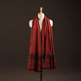 Kutch bhujodi handwoven wool shawl 48 - handcrafted