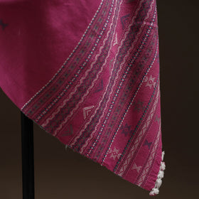 Kutch bhujodi handwoven merino wool dhabla shawl 20