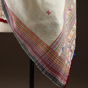 Kutch bhujodi handwoven merino wool dhabla shawl 21
