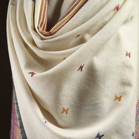 Kutch bhujodi handwoven merino wool dhabla shawl 21