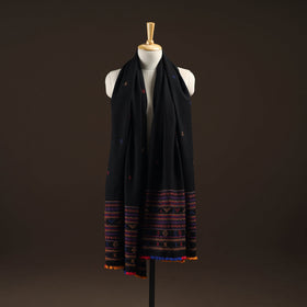 Kutch bhujodi handwoven merino wool dhabla shawl 22