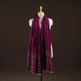 Kutch bhujodi handwoven merino wool dhabla shawl 23
