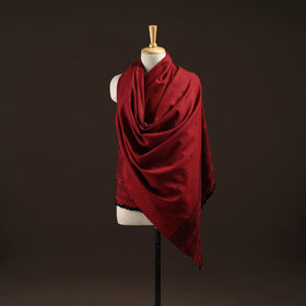 Kutch bhujodi handwoven merino wool dhabla shawl 24