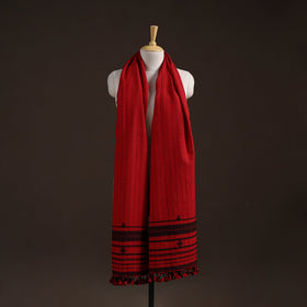 Kutch bhujodi handwoven merino wool shawl 22 - handcrafted
