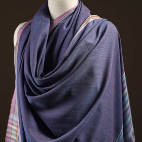 Kutch bhujodi handwoven merino wool shawl 35 - handcrafted