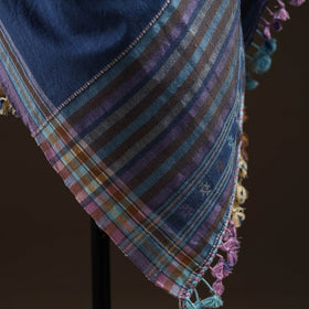 Kutch bhujodi handwoven merino wool shawl 36 - handcrafted