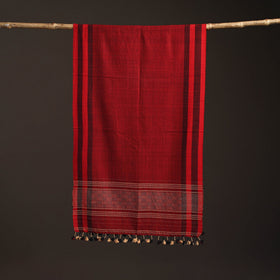 Kutch bhujodi handwoven merino wool stole 206 - handcrafted