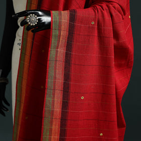 Kutch bhujodi handwoven mirror work organic kala cotton