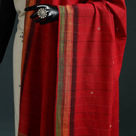 Kutch bhujodi handwoven mirror work organic kala cotton