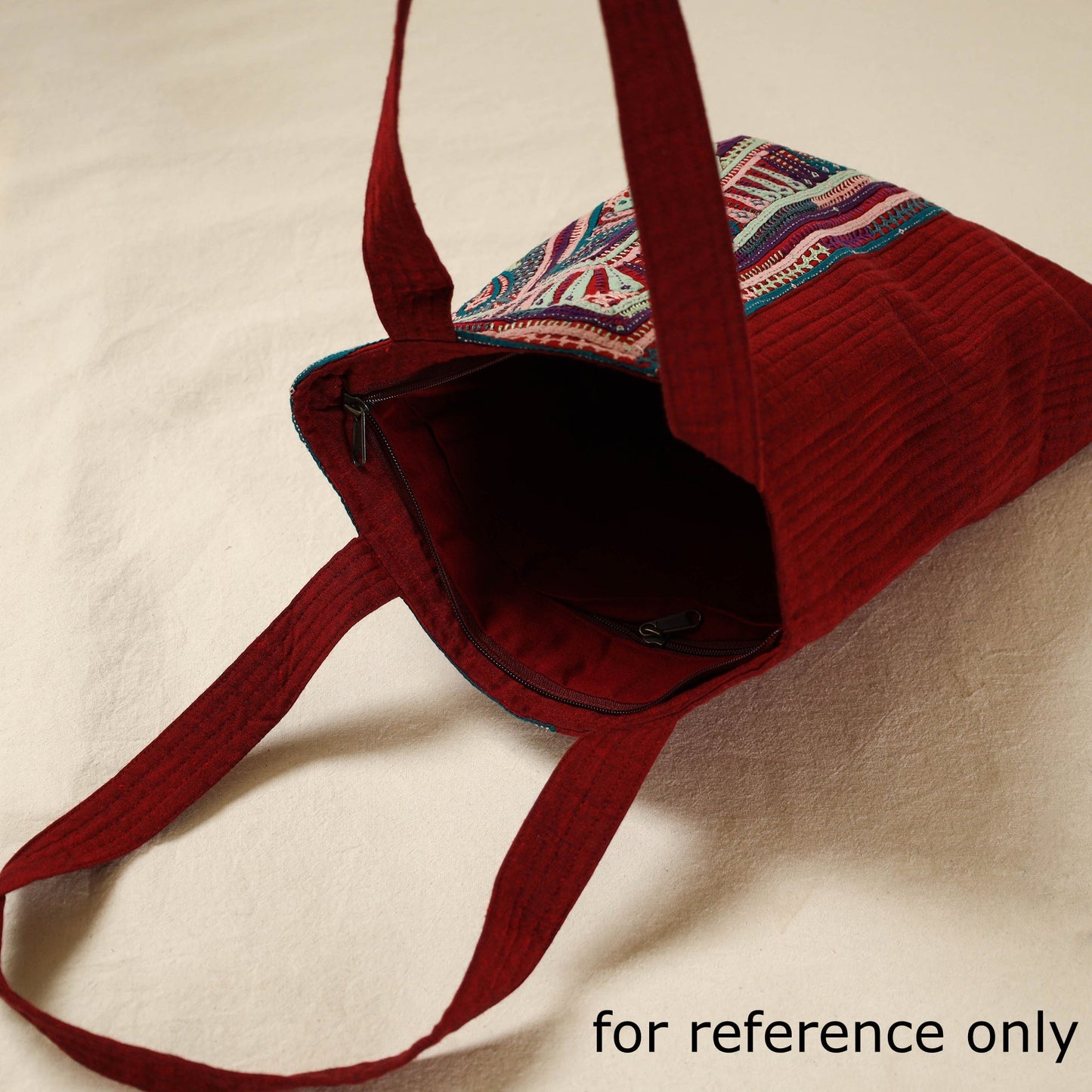 Kutch dhebariya hand embroidered shoulder bag 111