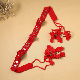 Kutch embroidery mirror work dori waist belt / kamarbandh