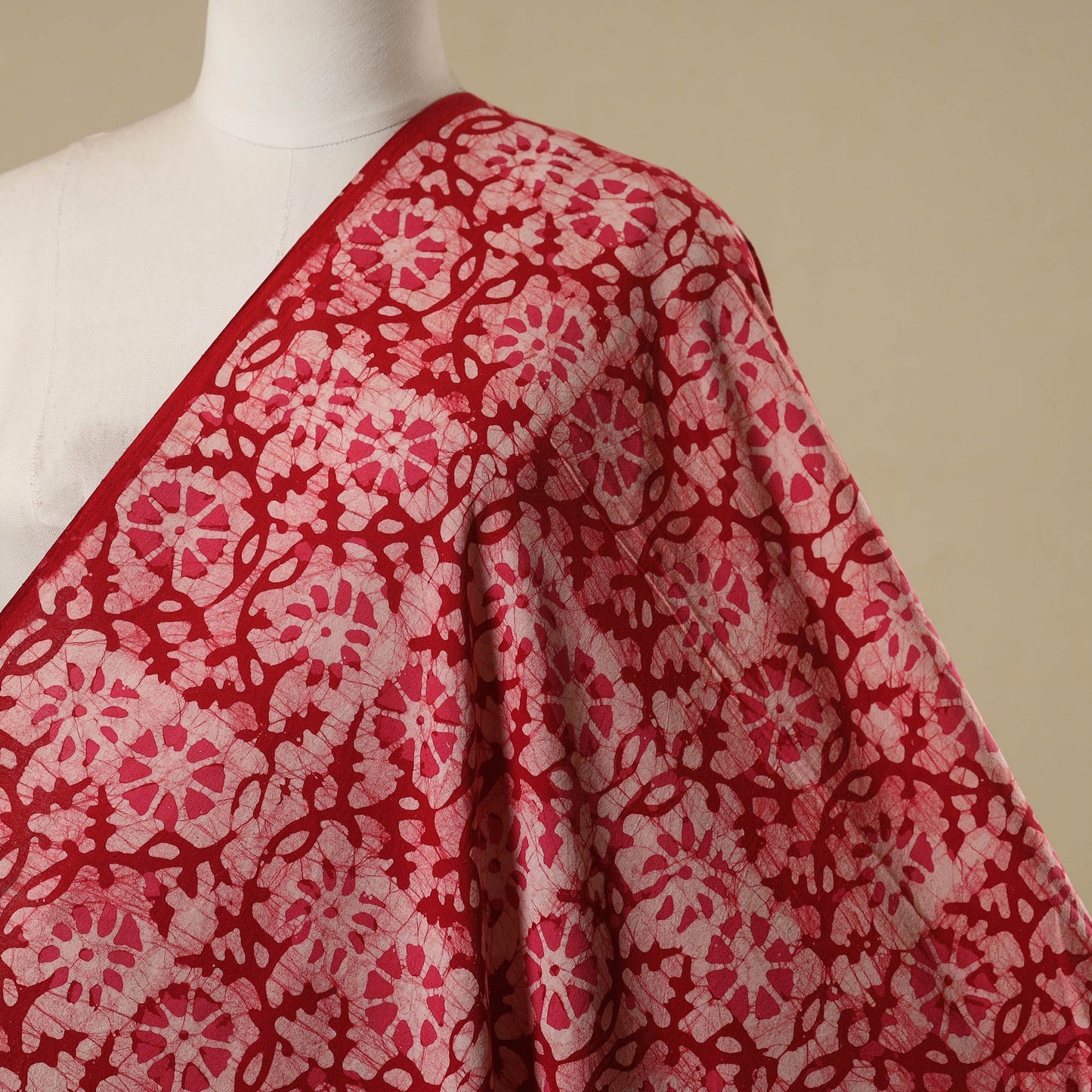 Kutch hand batik cotton fabric 09 - handcrafted