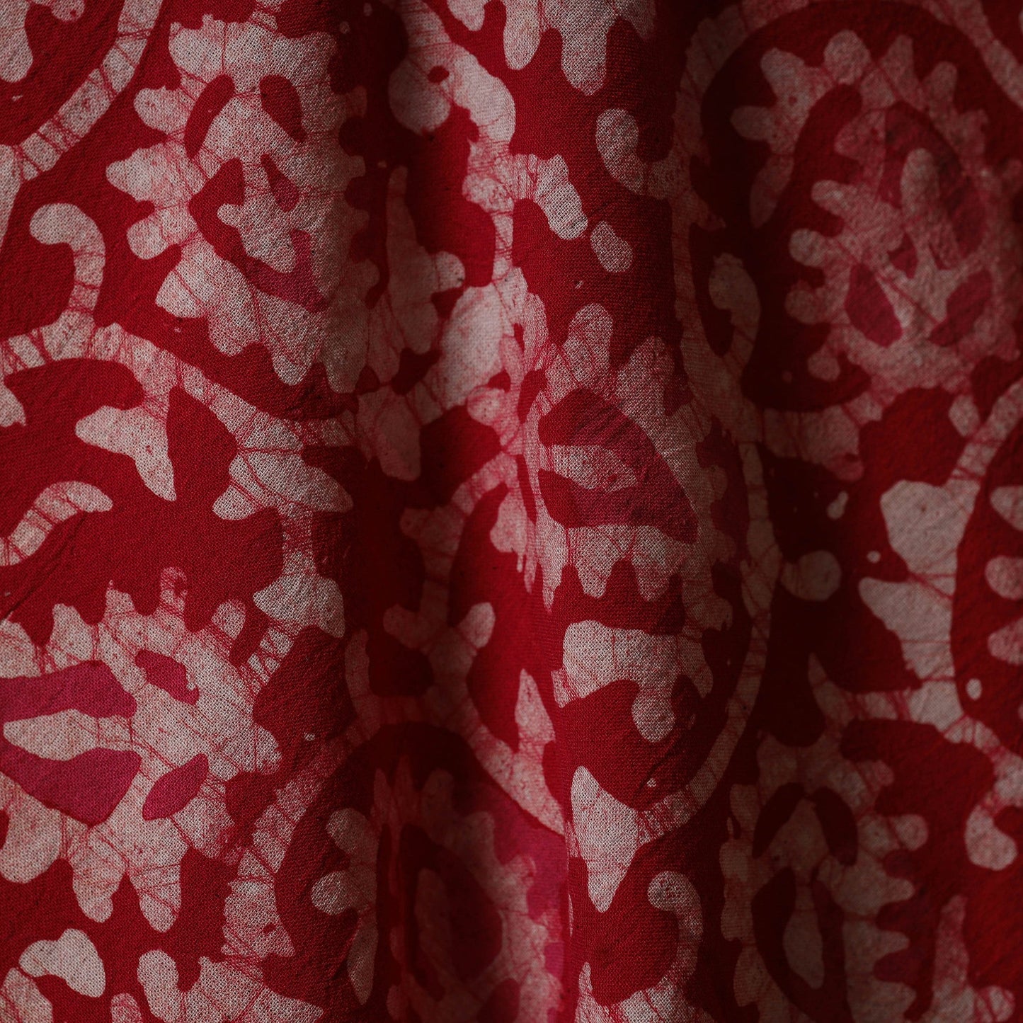 Kutch hand batik cotton fabric 25 - handcrafted