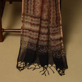 Kutch hand natural dyed 3pc unstitched dress material 16