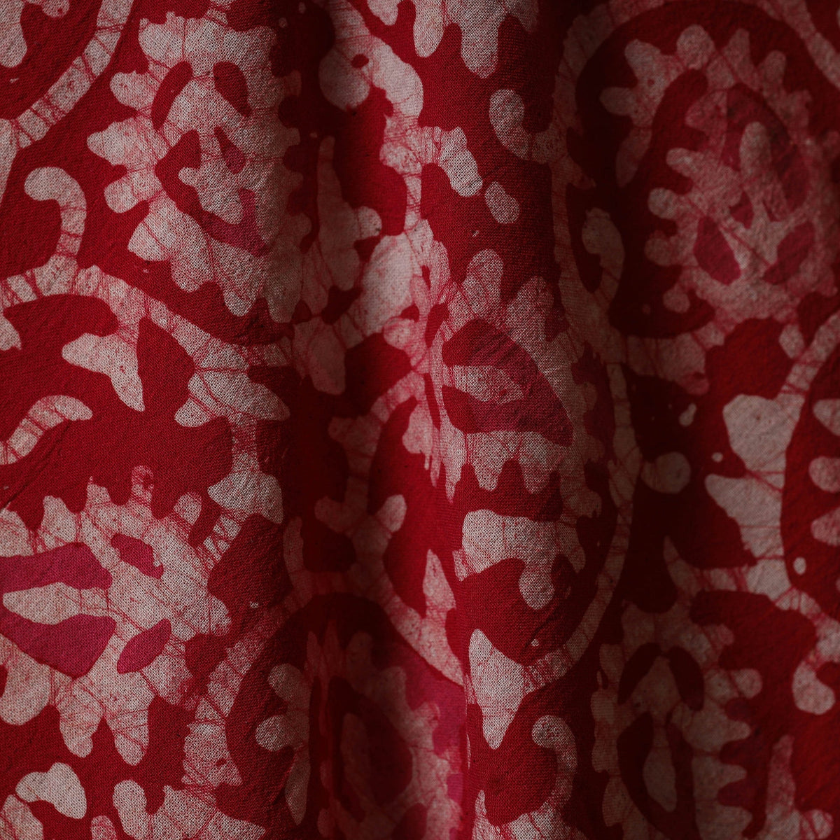 Kutch hand batik cotton fabric 25 - handcrafted