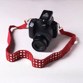  Mirror Work Kutchi Embroidery Fabric Camera Belt 