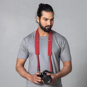  Mirror Work Kutchi Embroidery Fabric Camera Belt 