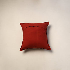 Kutch hand embroidery quilted applique flower cushion cover