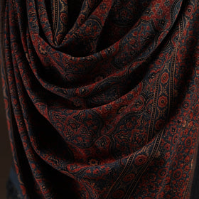 Kutch handwoven hand merino wool shawl 01 - handcrafted