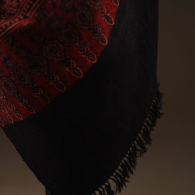 Kutch handwoven hand merino wool shawl 02 - handcrafted