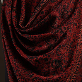 Kutch handwoven hand merino wool shawl 02 - handcrafted