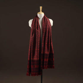 Kutch handwoven hand merino wool shawl 03 - handcrafted