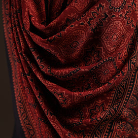 Kutch handwoven hand merino wool shawl 04 - handcrafted