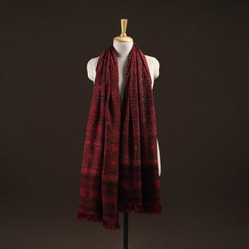 Kutch handwoven hand merino wool shawl 09 - handcrafted