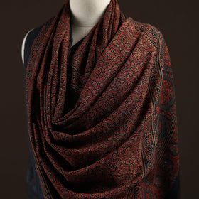 Kutch handwoven hand merino wool shawl 11 - handcrafted