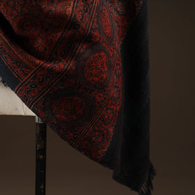 Kutch handwoven hand merino wool shawl 11 - handcrafted