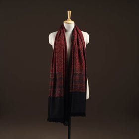 Kutch handwoven hand merino wool shawl 13 - handcrafted