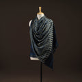 Kutch handwoven hand merino wool shawl 14 - handcrafted