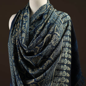 Kutch handwoven hand merino wool shawl 14 - handcrafted