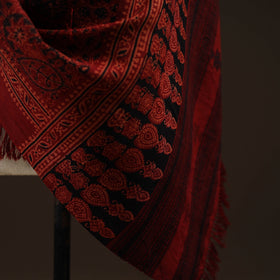 Kutch handwoven hand merino wool shawl 15 - handcrafted