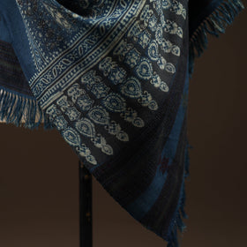 Kutch handwoven hand merino wool shawl 16 - handcrafted