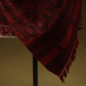 Kutch handwoven hand merino wool shawl 16 - handcrafted