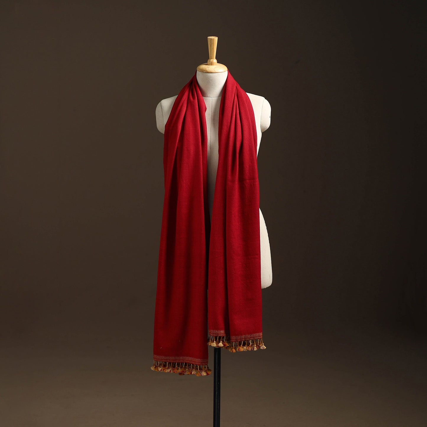 Kutch handwoven merino wool shawl 07 - handcrafted