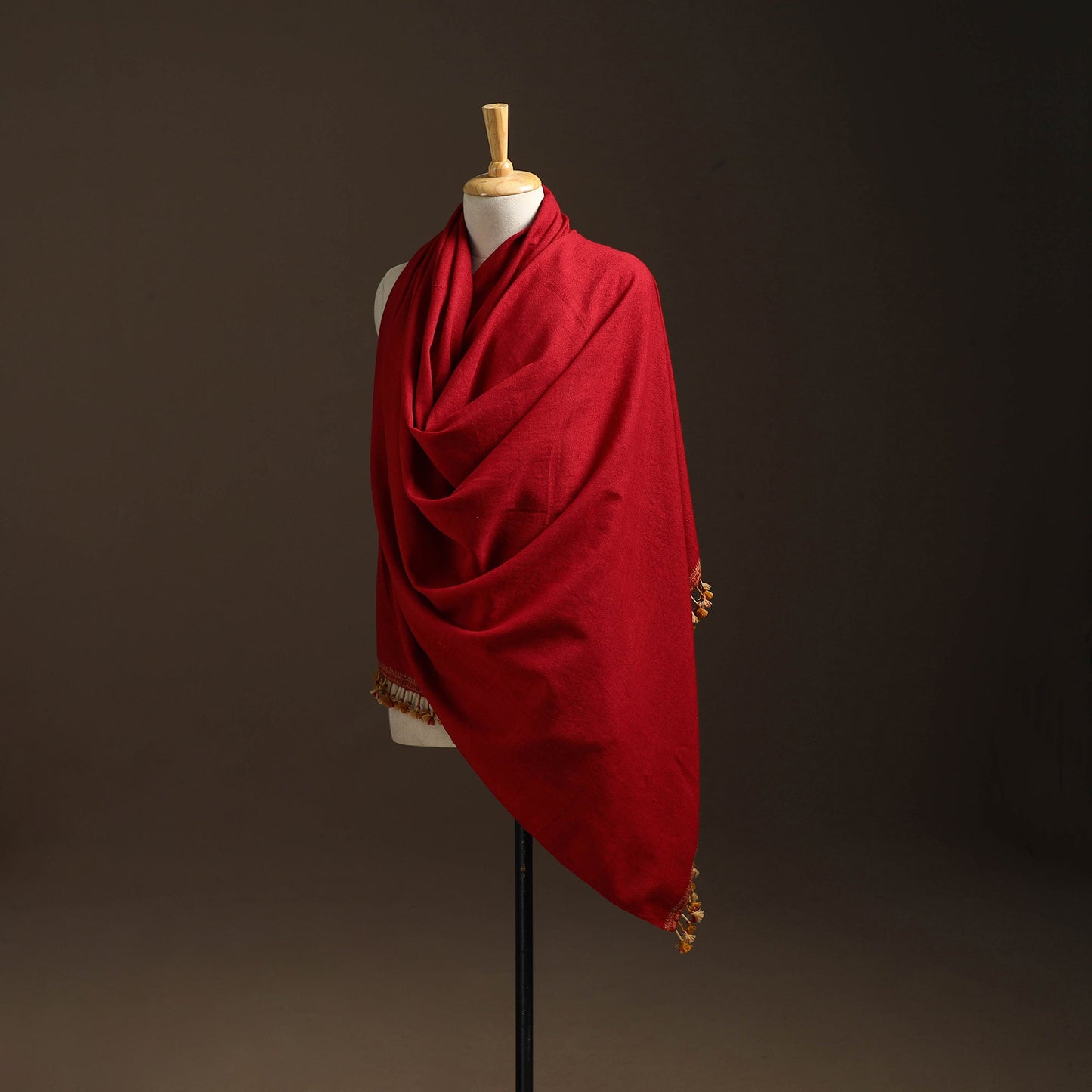 Kutch handwoven merino wool shawl 07 - handcrafted