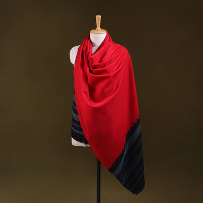 Kutch handwoven merino wool shawl 43 - handcrafted