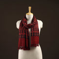 Kutch handwoven merino wool stole 05 - handcrafted