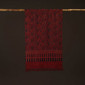 Kutch handwoven merino wool stole 05 - handcrafted