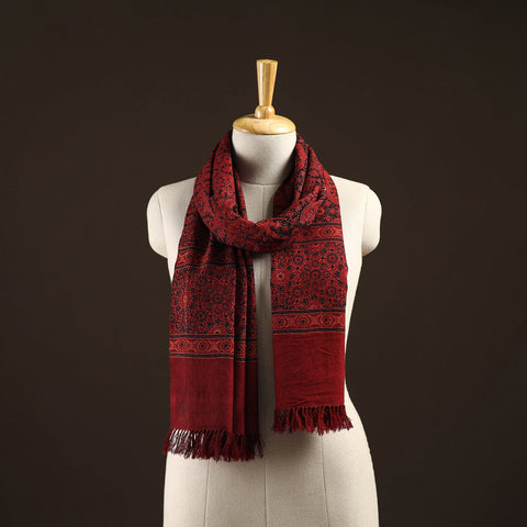 Kutch handwoven merino wool stole 13 - handcrafted