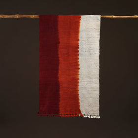 Kutch handwoven three shaded merino wool x katia silk stole