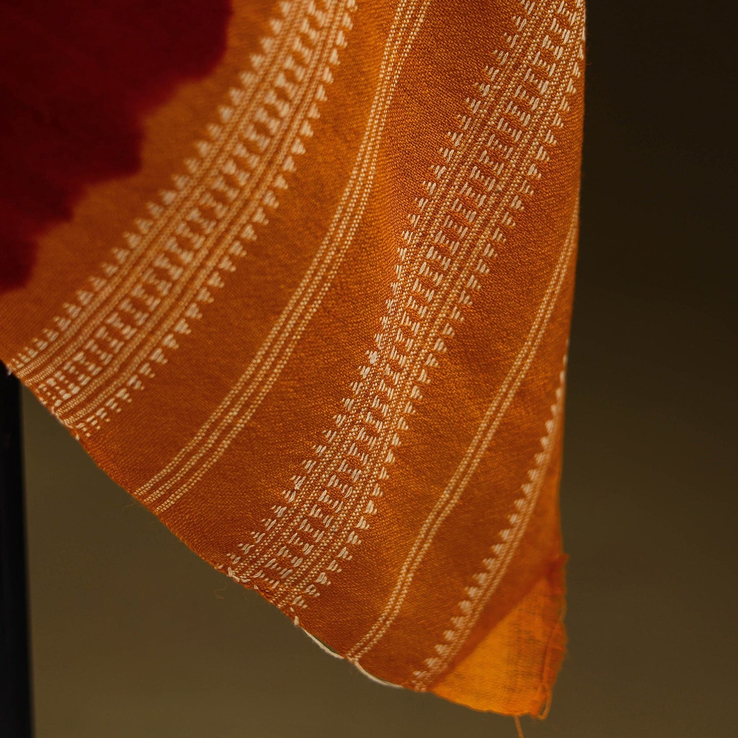 Kutch mirror work handwoven bandhani bagida merino wool