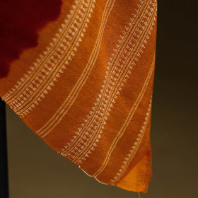 Kutch mirror work handwoven bandhani bagida merino wool