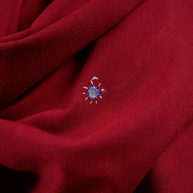 Red - kutch mirror work handwoven neran hand embroidery