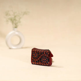 Kutch neran hand embroidered coin pouch 179 - handcrafted