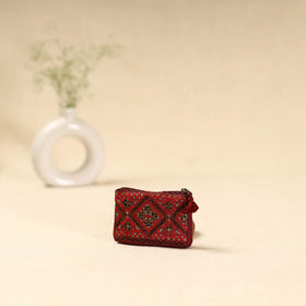 Kutch neran hand embroidered coin pouch 190 - handcrafted