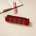 Kutch neran hand embroidered pencil pouch 237 - handcrafted