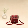 Kutch pakko hand embroidered sling bag 81 - handcrafted